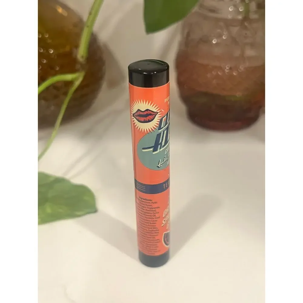 Perfectly Posh Citrus Kiss Caffeinated Lip Balm Orange Ginger NEW Sealed Rare